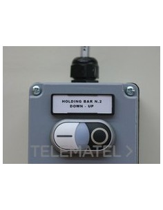 PORTAETIQUETAS PLR 34502 17x70mm NEGRO