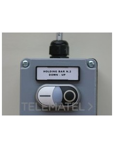 PORTAETIQUETAS PLR 34402 17x52mm NEGRO