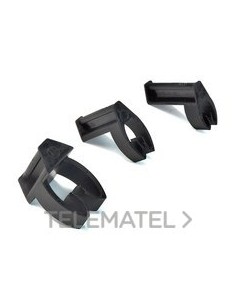 SOPORTE TDMOS-35 42852 25x8x10mm NEGRO