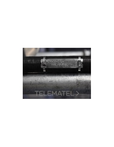 ETIQUETA INOX SMP01A 10x90mm