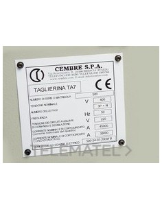 PLACA CUA.MG-VRT-RH 48131 25x80mm NG