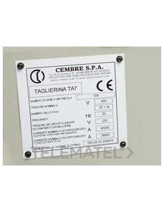 PLACA CUA.MG-VRT-RH 48114 25x100mm NG