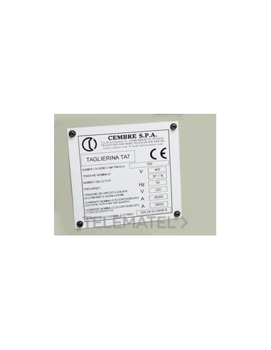 PLACA CUA.MG-VRT-RH 48930 35x50mm BL