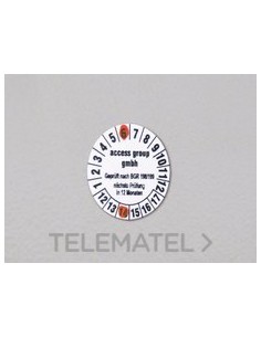 ETIQ.SEÑALIZ.MG-SIGNS-A 990928 CIRC.40mm