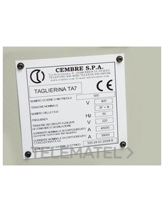 PLACA CUA.MG-VRT-AH 88929 35x75mm BL