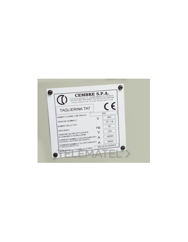 PLACA CUA.MG-VRT-AH 88912 105x110mm BL