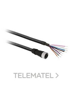 CONECTOR HEMBRA PRECABLEADO 5m