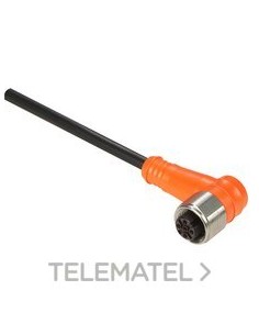 CONECTOR H M12 ACOD.INOX 2m