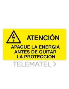 ETIQ.VS-I84 268400-F 52x105mm EQ.ELECT