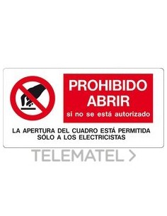 ETIQ.VS-I82 268200-F 52x105mm EQ.ELECT