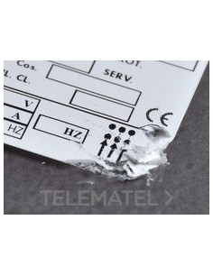 ETIQUETA SEG.MG-SAT-D 29907 15x49mm BL