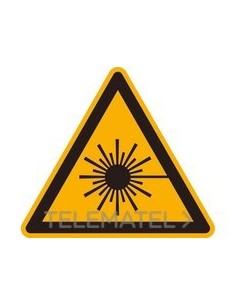 ETIQ.ADVERTENCIA WS-LB 203901 LÁSER 25mm