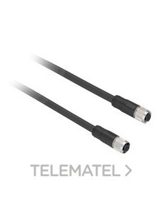 CONECTOR CBL.PVC H RE M12 5pin 5m XU