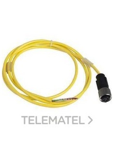 CONECTOR CABLE PVC HEMBRA 7/8" 3pin 2m