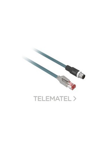 CABLE XG ETHERNET M12-RJ45 3m