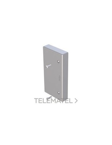 TAPA FINAL 50x80 U24X PVC ALUMINIO