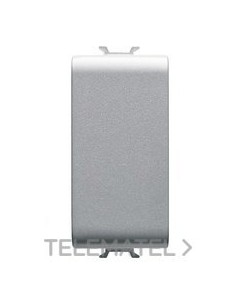 TAPA CIEGA CHORUS CON 1 MÓDULO TITANIO