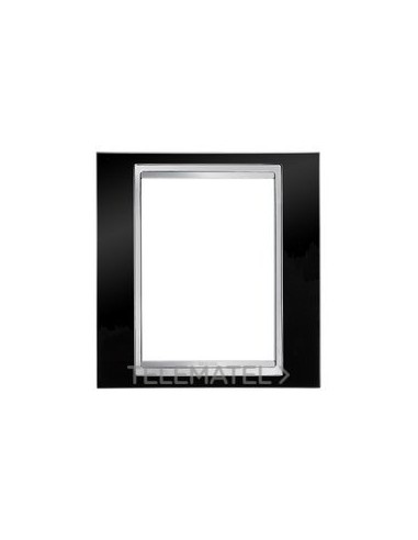 PLACA LUX 1 MÓDULO BRITISH NEGRO TÓNER