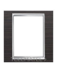 PLACA LUX 1 MÓDULO BRITISH MADERA WENGUE