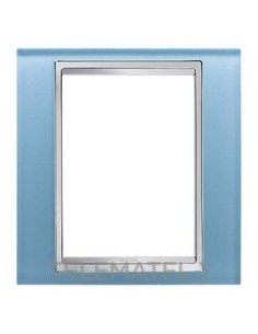 PLACA LUX 1 MÓDULO BRITISH AGUA MARINA