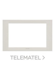 PLACA GEO 2 MÓDULOS BRITISH TITANIO