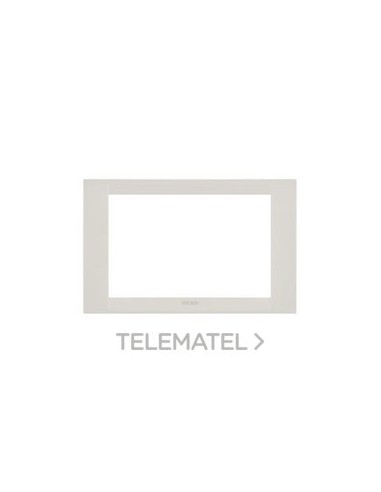 PLACA GEO 2 MÓDULOS BRITISH TITANIO