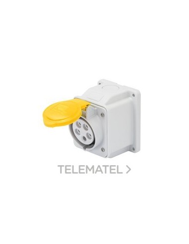 BA.FJA.PARED 10° IP44 2P+T 32A 100-130V