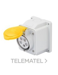 BA.FJA.PARED 10° IP44 2P+T 16A 100-130V