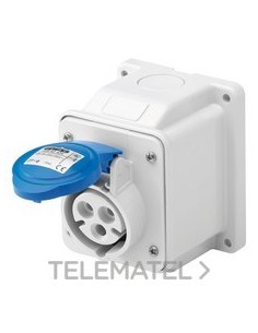 BA.FJA.PARED 10° IP44 2P+T 16A 200-250V