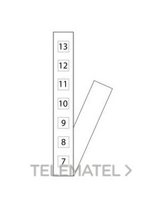 TIRA NUMÉRICA ADHESIVA PAR ARMARIOS
