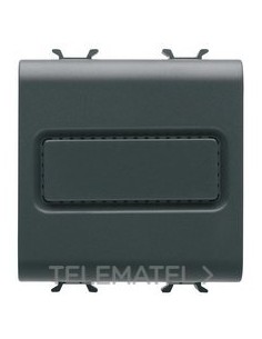 TIMBRE 3 ENTR.INDEP. 12V CA/CC 2M NEGRO