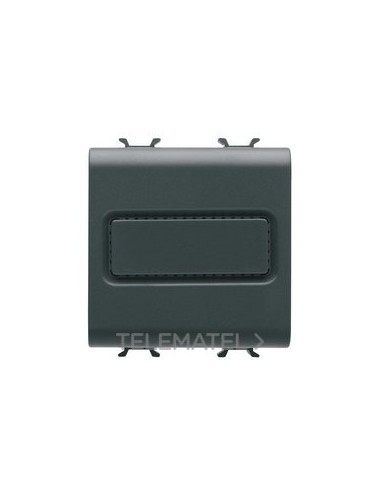 TIMBRE 3 ENTR.INDEP. 12V CA/CC 2M NEGRO