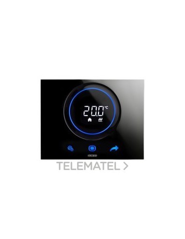 TERMOSTATO ICE KNX DE SUPERF. NEGRO