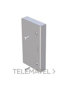 TAPA FINAL 50x150 U24X PVC ALUMINIO