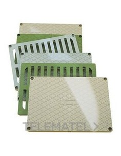 TAPA 200X200 CIEGA GRIS