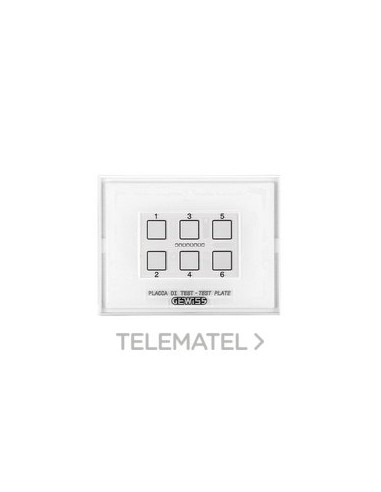 PLACA TEST PULS. 6 CAN.KNX/EASY