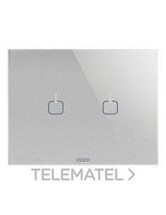 PLACA ICE TOUCH 3M 2 SIMBOLOS TITANIO