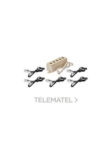 KIT TOMA TELF. RJ11 + CABLE