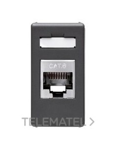 CONECT 1M RJ45 FTP CAT6 A SY/BK TOOLLESS