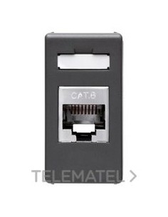 CONECT 1M RJ45 FTP CAT.6 SY/BK TOOLLESS