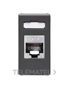 CONECT 1M RJ45 FTP CAT.5E SY/BK