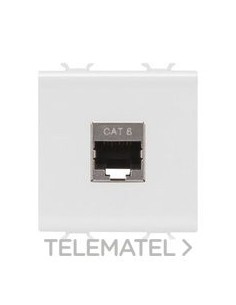 CTR.RJ45 UTP CAT.6a CX.TOOLLESS 2 MOD.BL