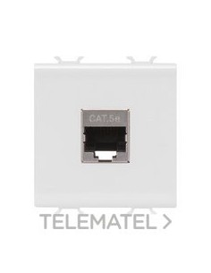 CONECTOR RJ45 2M CATEG. 5E FTP BLANCO