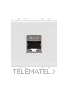 CTR.RJ45 FTP CAT.6a CX.TOOLLESS 2 MOD.BL
