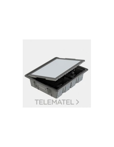 CAJA DE SUELO CON TAPA INOX 32M