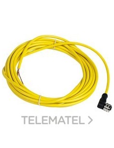 CONECTOR CABLE PVC HEMBRA 1/2" 3pin 5m