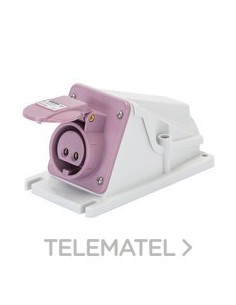 B.FIJ.90° SUP. IP44 2P 16A 24V