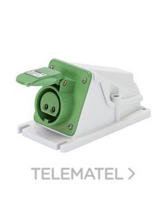 B.FIJ.90° SUP. IP44 2P 32A 24/42V 11H