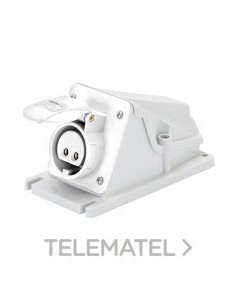 B.FIJ.90° SUP. IP44 2P 16A 42V