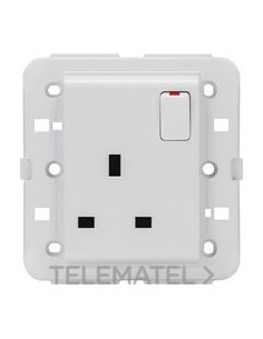 BASE CONMUTADA BS 13A BLANCO